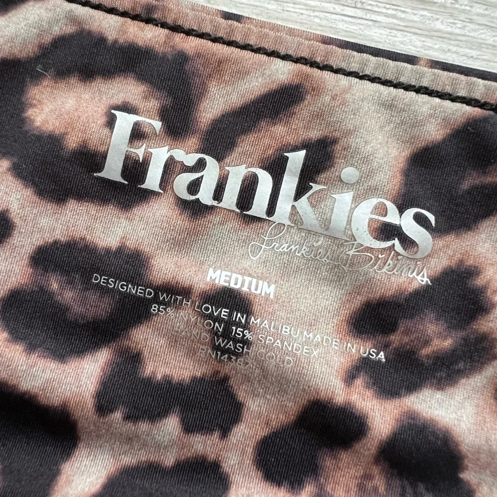Frankie’s cheetah swimsuit